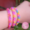 Colorful Loom Friendship bracelet - Kids Project image 1
